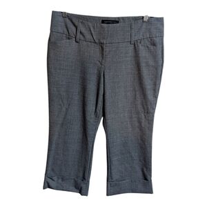 Express design studio Womens Cropped Pants size 12 gray w-492